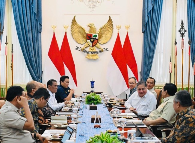 presiden prabowo subianto pimpin ratas 29 oktober 2025